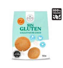 ECOVIDA GALLETA SIN GLUTEN DULCE COCO 150GRS