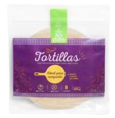 NUTRISA TORTILLA 8 NO+GLUTEN 260GRS