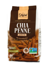 SOW PASTA DE CHIA PENNE RIGATTI 250GRS