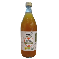 VINAGRE DE MANZANA ORGANICO KOE 1LT