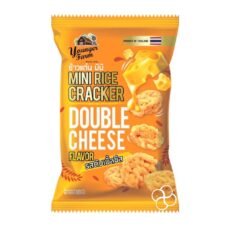 YF MINI RICE CRACKER DOUBLE CHEESE 60G